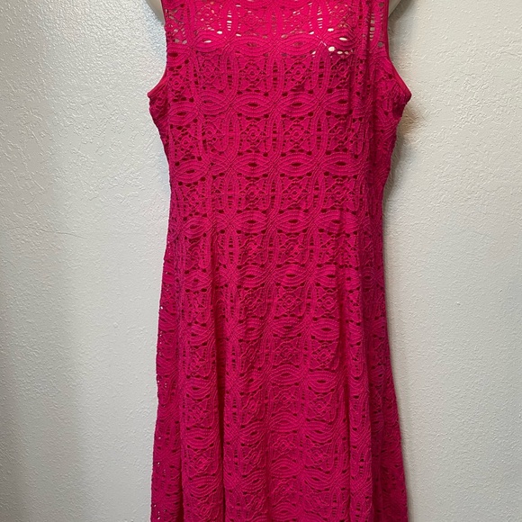 Apt. 9 Fuchsia Sleeveless Dress medium - Picture 8 of 8